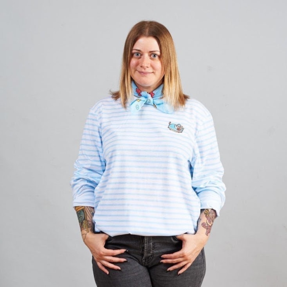 Pusheen Sailor Striped Long Sleeve Tee